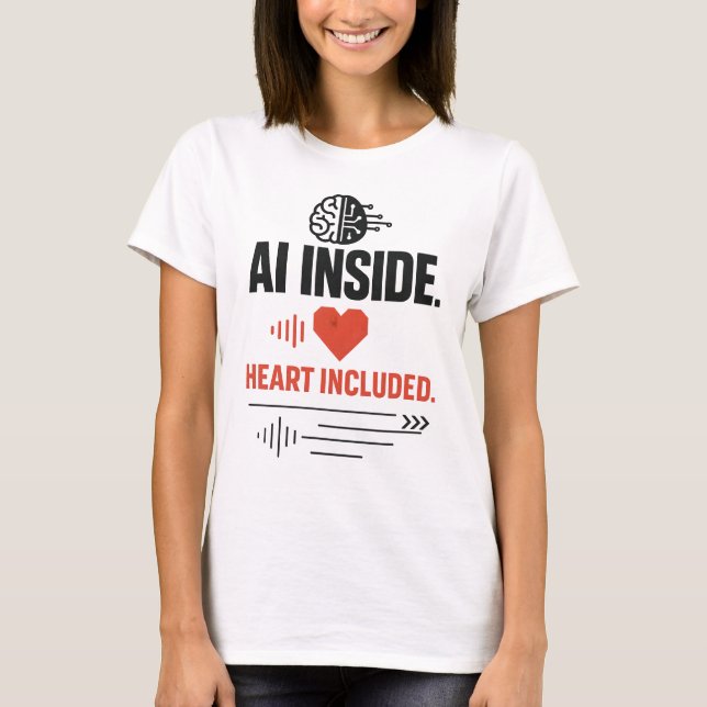 Camiseta AI Inside Heart (Anverso)