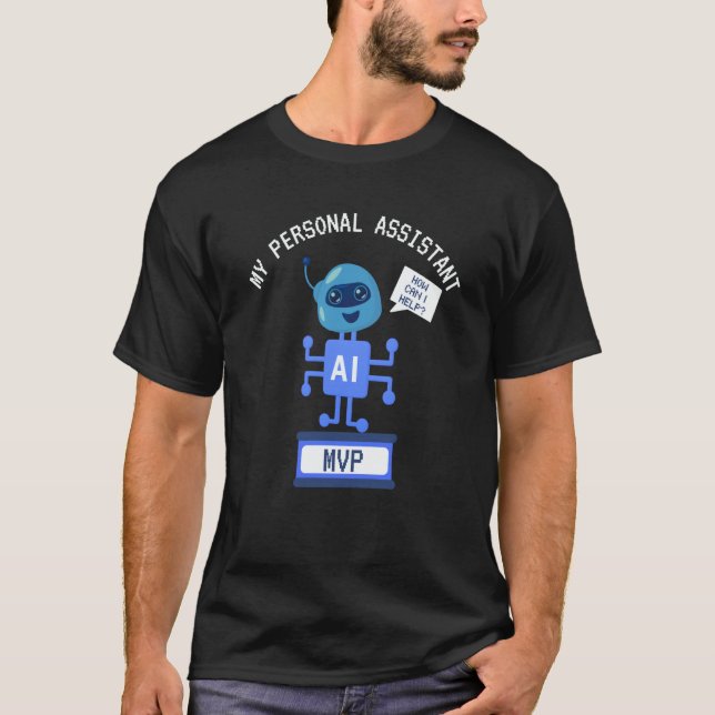 Camiseta AI MVP Personal Assistant Productivity (Anverso)