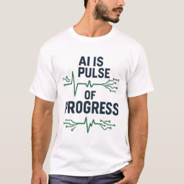 Camiseta AI Pulse of Progress Tee | Tech Evolution