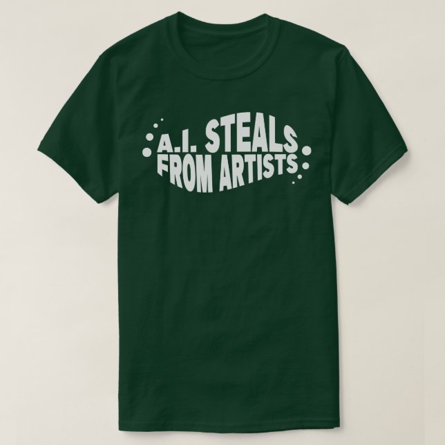 Camiseta AI Steals (Diseño del anverso)