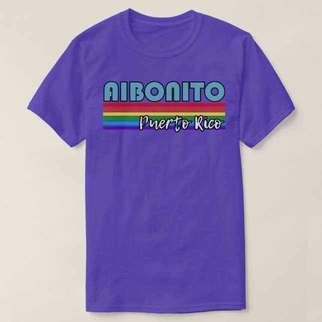 Camiseta Aibonito Puerto Rico Orgullo Aibonito LGBT Gift LG (Diseño del anverso)