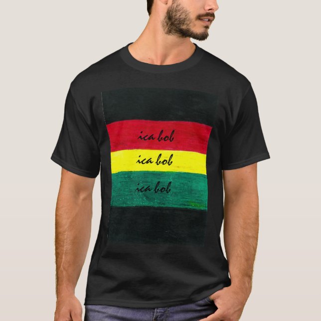 Camiseta AIC " rasta" BobBrand (Anverso)