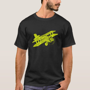 Camiseta Aicr de vuelo de la Escuela Aerobáutica Alphabet d