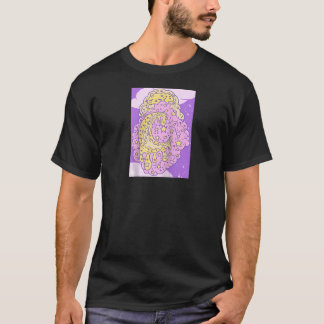 Camiseta Aidadaism sin hilo Custard Cat derritiéndose en un