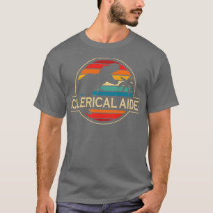 Camiseta Aide clerical Dinosaur