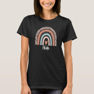 Camiseta Aide Rainbow Leopard Aide Apreciación