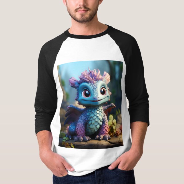 Camiseta Aiden, un dragón caprichoso (Anverso)