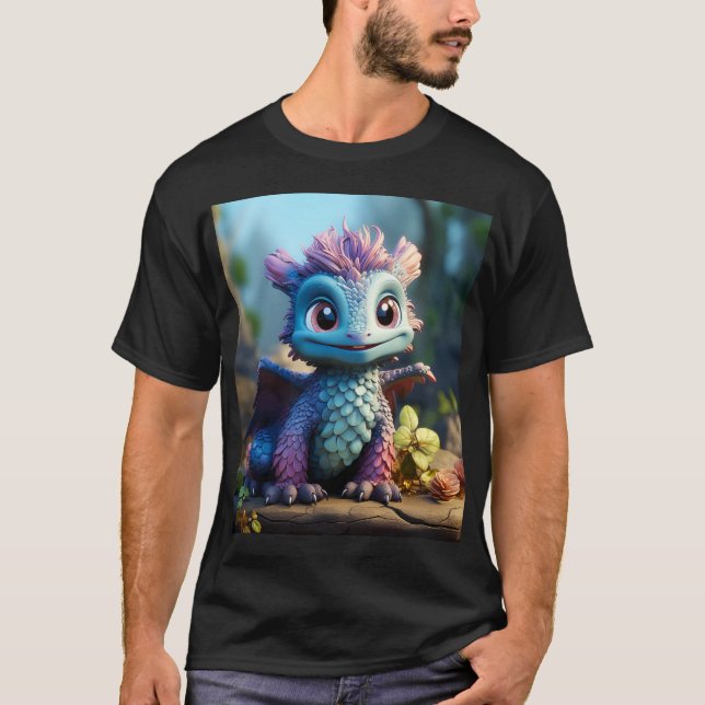 Camiseta Aiden, un dragón caprichoso (Anverso)