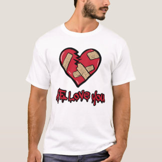 Camiseta AÏE LOVE YOU ! (Quand l'amour fait mal)