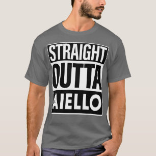 Camiseta Aiello Nombre Straight Outta Aiello
