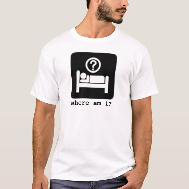 Camiseta ¿aiga_hotel_information1, donde son yo? (Anverso)