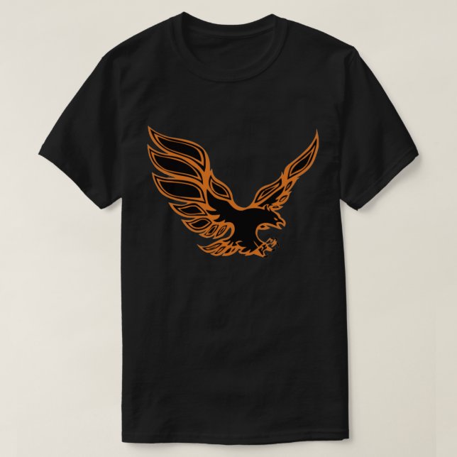 Camiseta Aigle orange (Diseño del anverso)