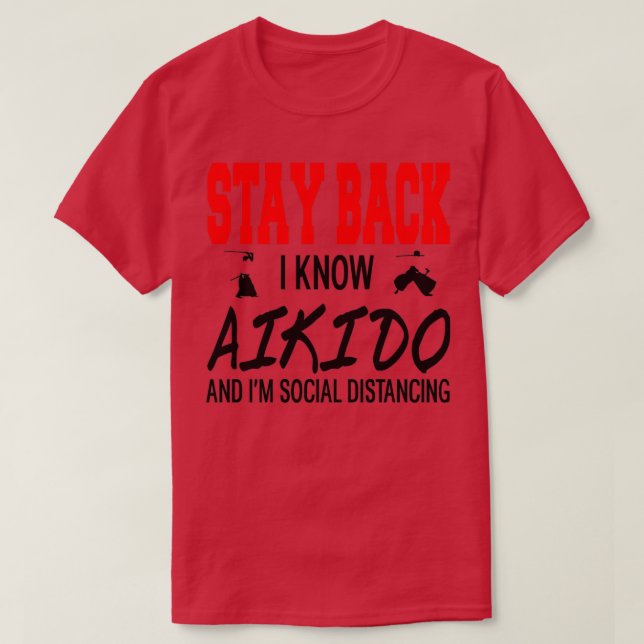 Camiseta Aikido 2 (Diseño del anverso)