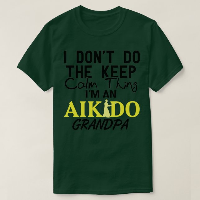 Camiseta Aikido 3 (Diseño del anverso)