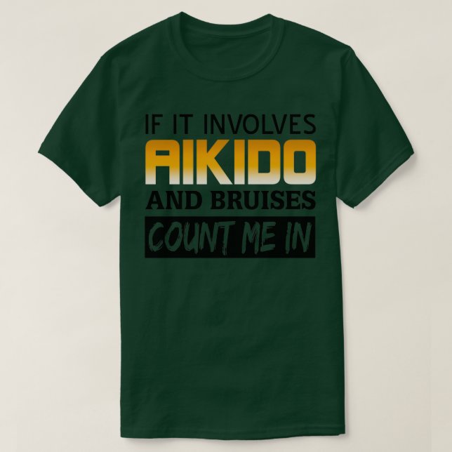 Camiseta Aikido 6 (Diseño del anverso)