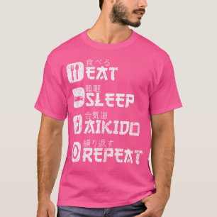 Camiseta Aikido Aikidoka japonés Cha