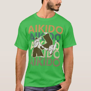 Camiseta Aikido Arte Marcial Japón Artista Marcial Aikidoka