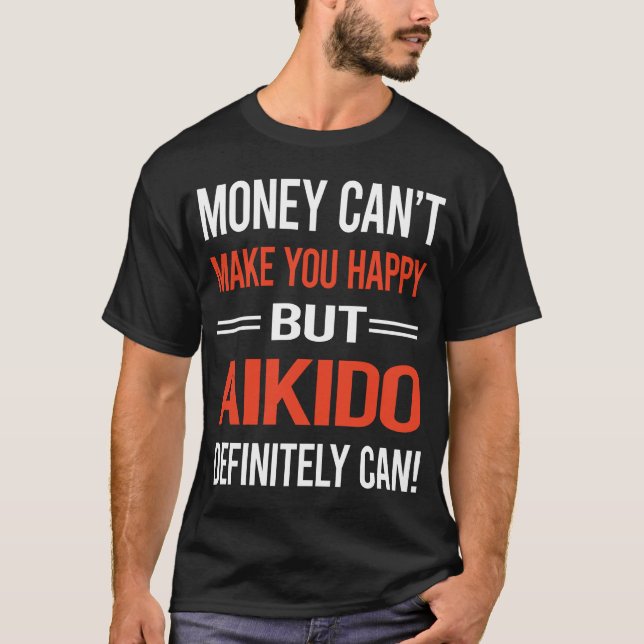Camiseta Aikido de dinero (Anverso)