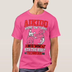 Camiseta Aikido Donde Nos Convertimos En Guau Con La Tecnol