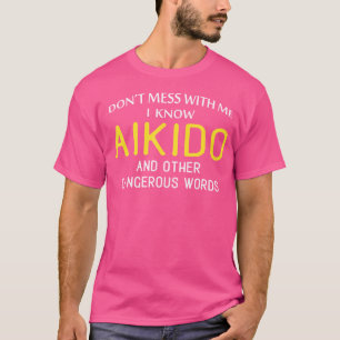 Camiseta Aikido Gracioso Para Los Amantes De Las Artes Marc