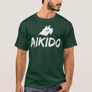 Camiseta Aikido Kokyu Nage Técnicas de Artes Marciales Japo