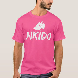 Camiseta Aikido Kokyu Nage Técnicas de Artes Marciales Japo