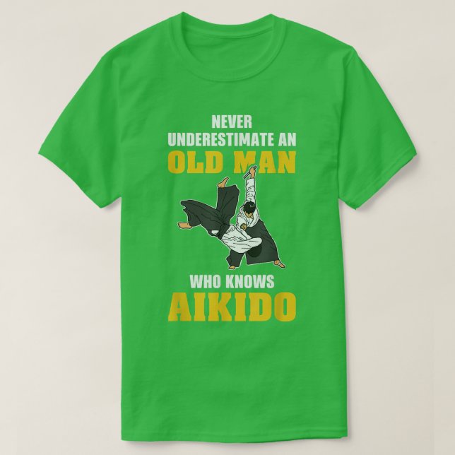 Camiseta Aikido Martial Art Japan Aikidoka Martial Artist 5 (Diseño del anverso)