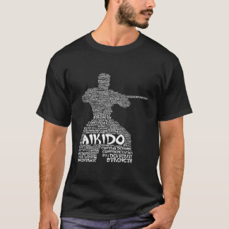 Camiseta Aikido Martial Arts I Formación Y Regalo De Combat