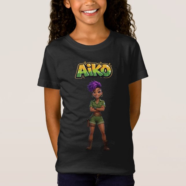 Camiseta AiKo Beats™ Safari AiKo Explorer (Anverso)