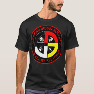 Camiseta AIM 9 nativo americano