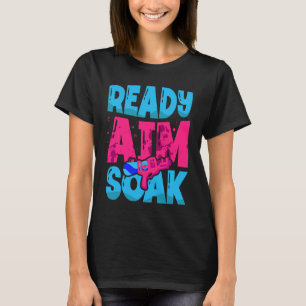 Camiseta Aim Listo Agua remojo Agua Ardilla Ardilla Ardilla