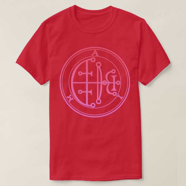 Camiseta Aim Sigil aumenta el Gradien Rosa Intellect Onex27 (Diseño del anverso)