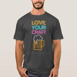 Camiseta Aimez votre artisanat Bire maison clasique