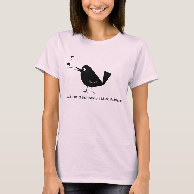 Camiseta AIMP Bird Ladies Organic T-Shirt (montado) (Anverso)