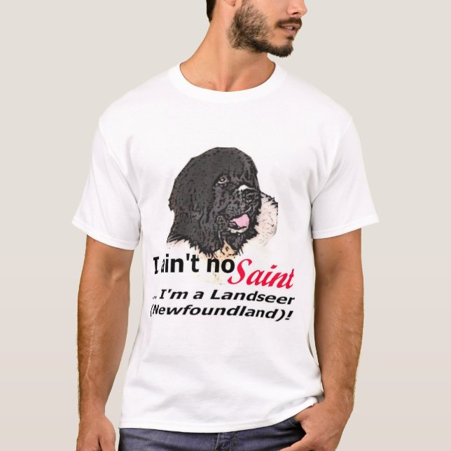 Camiseta Aint ningún santo (Anverso)