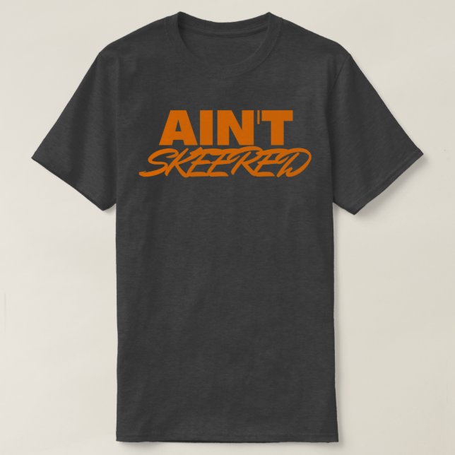 Camiseta Aint skeed 1 (Diseño del anverso)