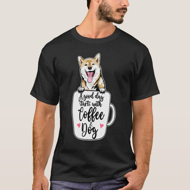 Camiseta Ainu Dog Hokkaido Dog Coffee Mug Dog   (Anverso)