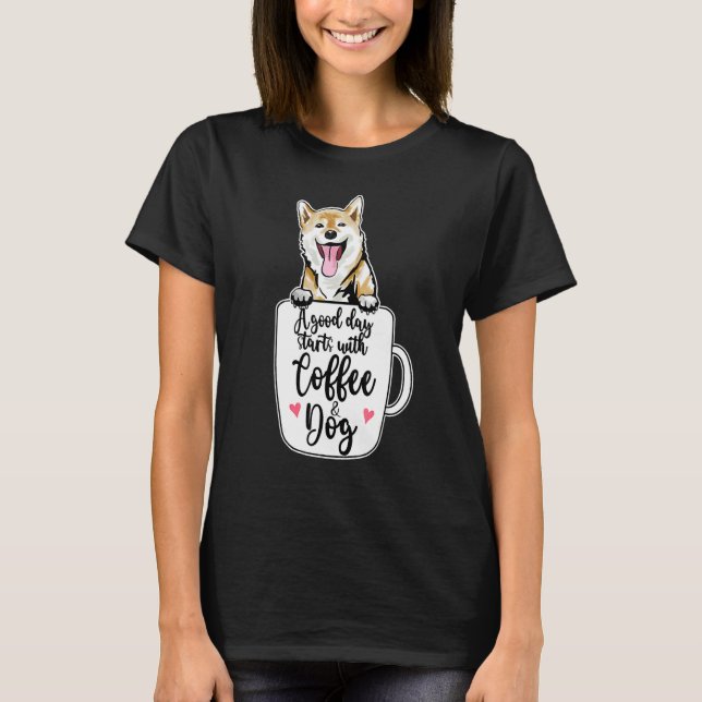 Camiseta Ainu Dog Hokkaido Dog Coffee Mug Dog   (Anverso)