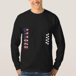 Camiseta Air Accordion American Flag Music Idea 1