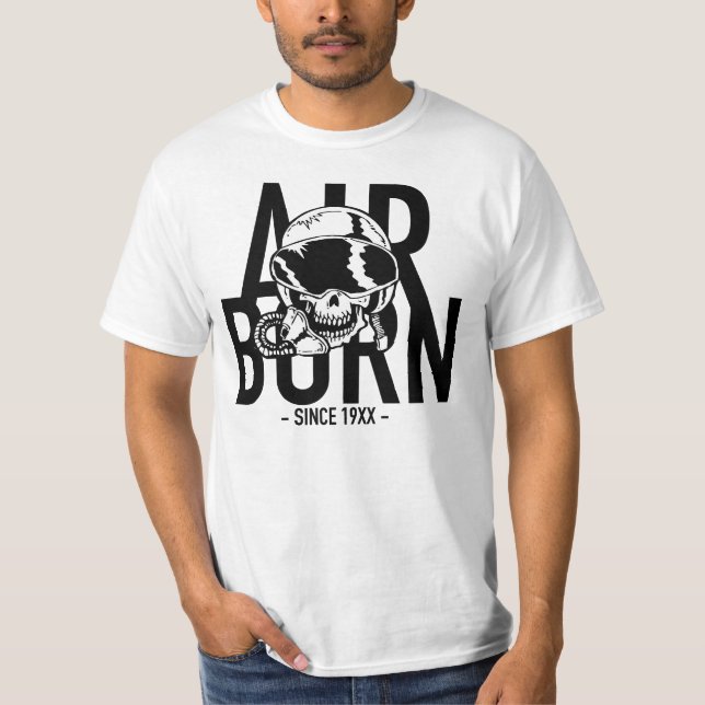 CAMISETA AIR BORN JETS (Anverso)