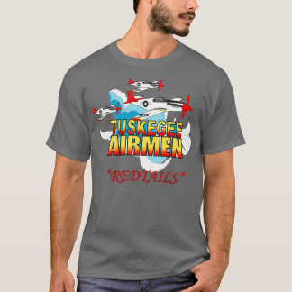 Camiseta Air Corp Tuskegee Airmen Redtails 3AC X