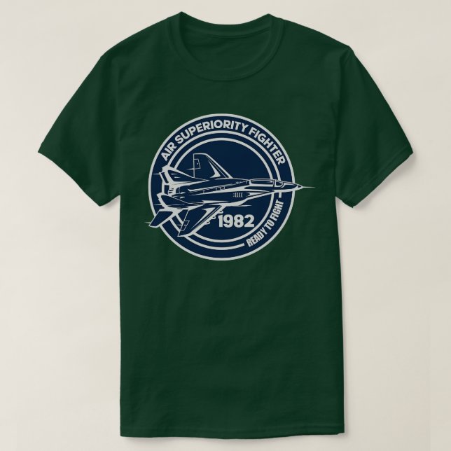 CAMISETA AIR FIGHTER JET (Diseño del anverso)
