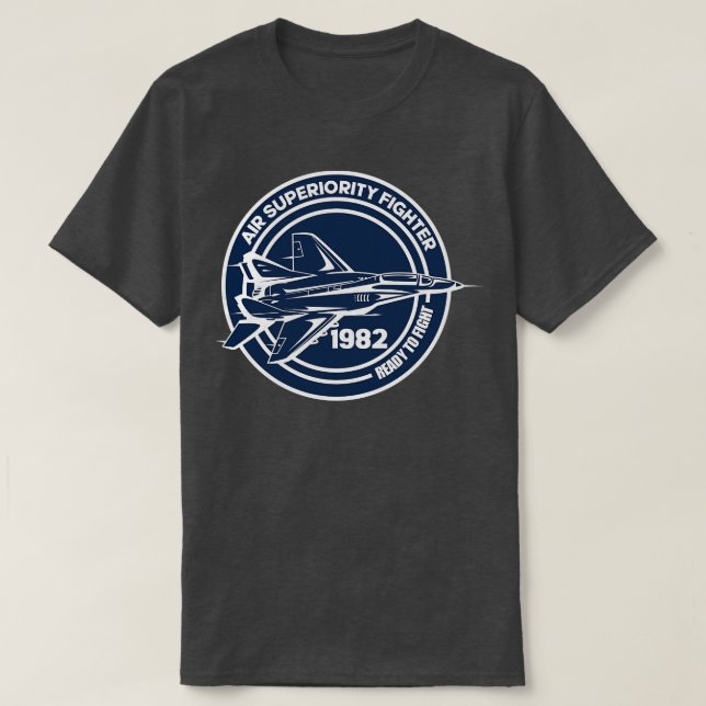 CAMISETA AIR FIGHTER JET (Diseño del anverso)