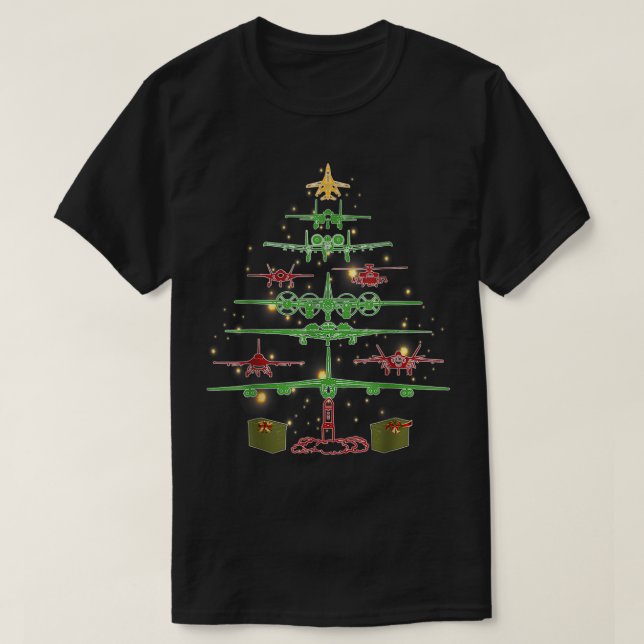 Camiseta Air Force Mom Air Force Academy Christmas Tree US  (Diseño del anverso)
