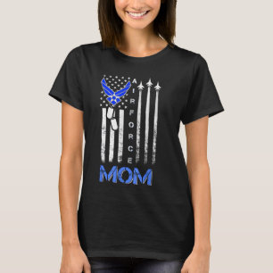 Camiseta Air Force Mom Shirt, USAF Mom Tee, Women's Day Gif