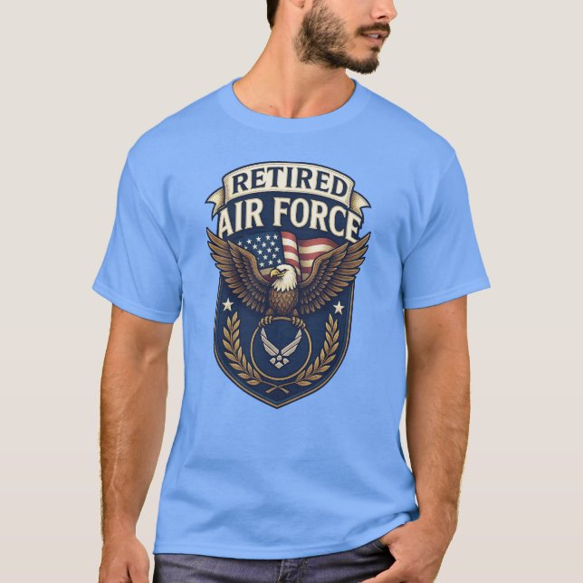 Camiseta Air Force (USAF) (Anverso)
