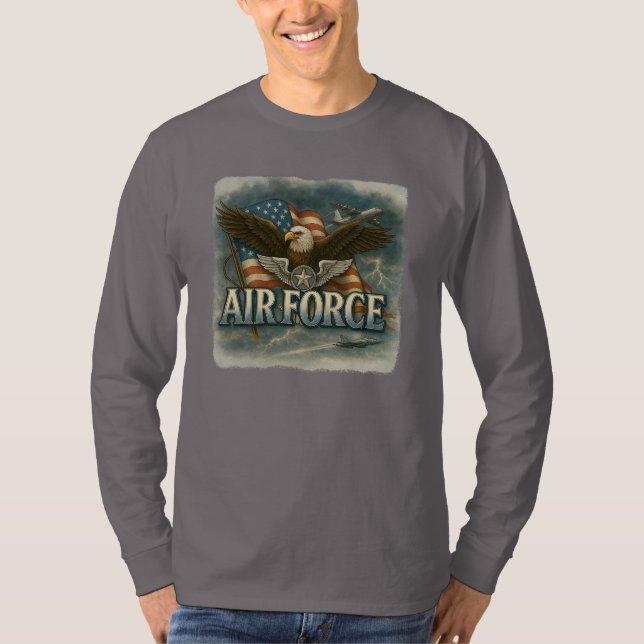 Camiseta Air Force (USAF) (Anverso)