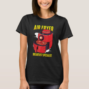 Camiseta Air Fryer Inspirado Bacon Air Frying Relacionado P