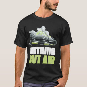 Camiseta Air Max 95 Burbuja Grande Amarillo Neón Gris Oscur