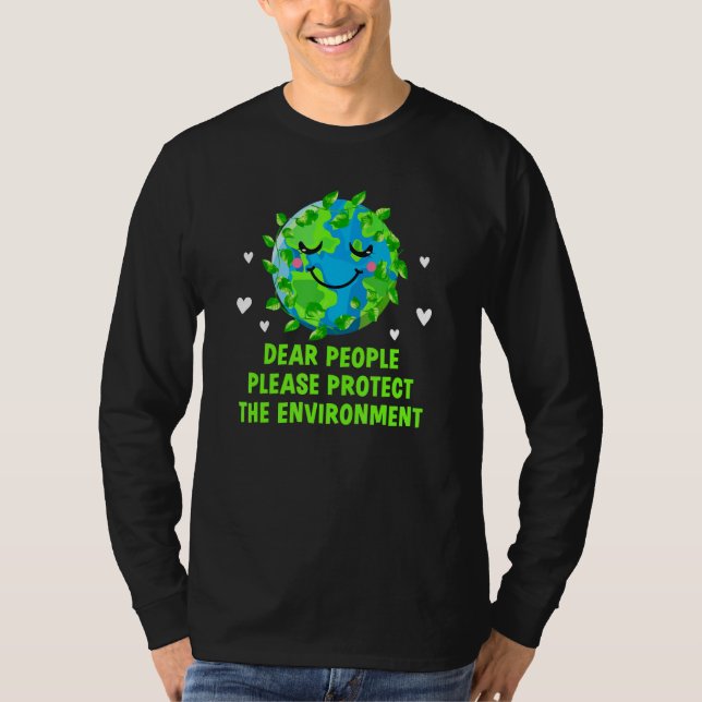 Camiseta Air Pollution Isnt Cool So Dont Be Fools Positive  (Anverso)